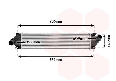 VAN WEZEL Интеркулер 18004480